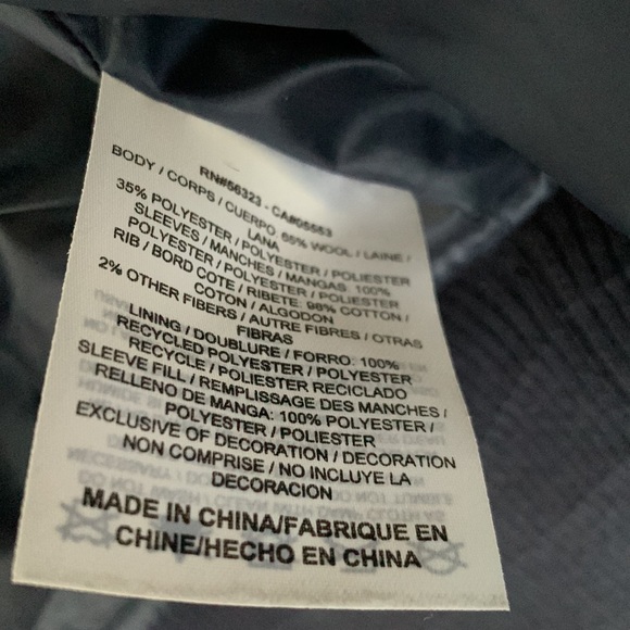 Nike Sportswear Navy Bomber Varsity Jacket - M - Picture 5 of 5